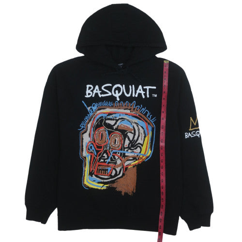 Primark Basquiat Men’s Black Pullover Hoodie Medium Art Graphic