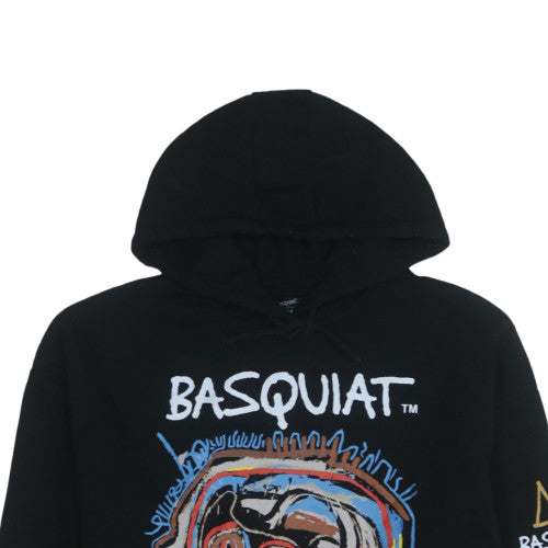 Primark Basquiat Men’s Black Pullover Hoodie Medium Art Graphic