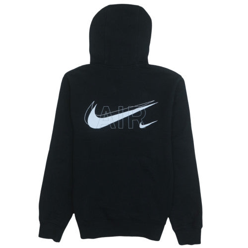Nike Men's Black XS Pullover Hoodie with Graphic Logo