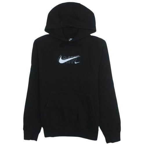 Nike Men's Black XS Pullover Hoodie with Graphic Logo