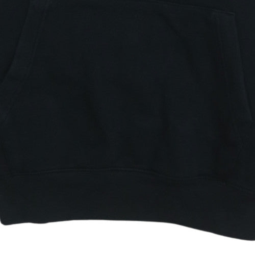 Nike Men's Black XS Pullover Hoodie with Graphic Logo