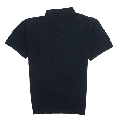 Lacoste Men’s Red & Navy Striped Regular Fit Polo Shirt Size L