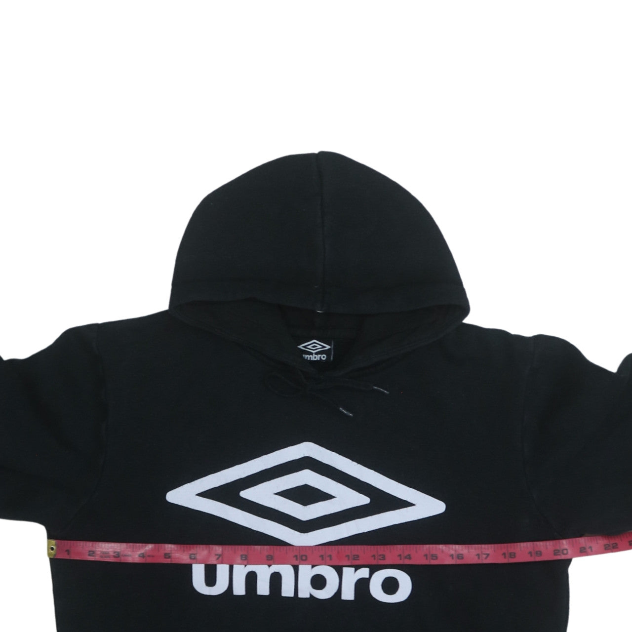 Umbro Men's Black Pullover Hoodie Size S Sports Fleece