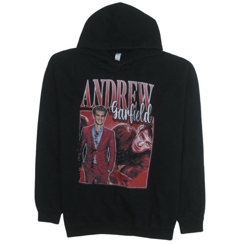 Men’s Black 3XL Pullover Hoodie Graphic Fleece Sweatshirt