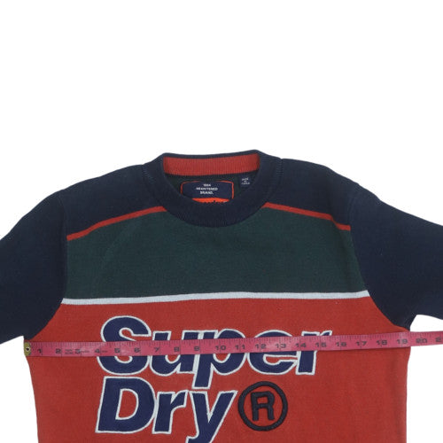 Superdry Men's Multicoloured M Crew Neck Pullover Jumper