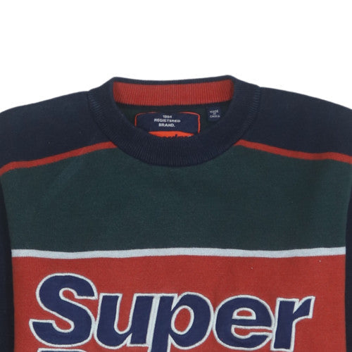 Superdry Men's Multicoloured M Crew Neck Pullover Jumper