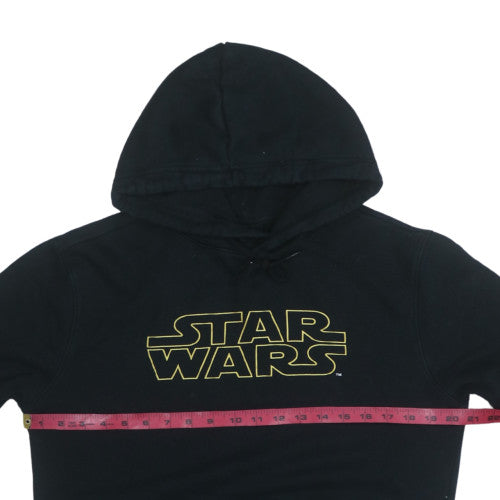 C&A Star Wars Black Pullover Hoodie Womens Small Casual Cotton Blend