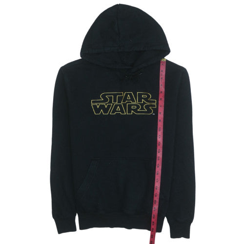 C&A Star Wars Black Pullover Hoodie Womens Small Casual Cotton Blend