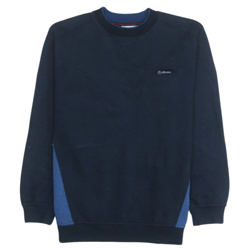 Ellesse Men's Blue Pullover Sweatshirt M Regular Fit Crew Neck