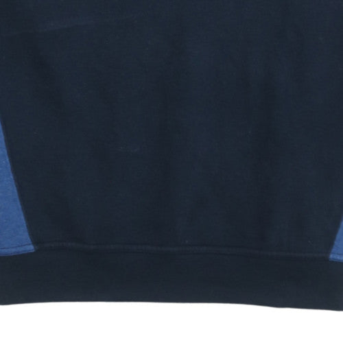 Ellesse Men's Blue Pullover Sweatshirt M Regular Fit Crew Neck