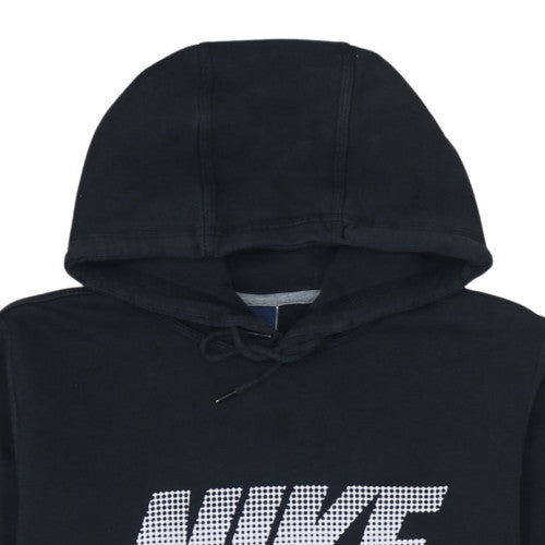 Nike Men's Black Pullover Hoodie M Regular Fit Sports Fleece