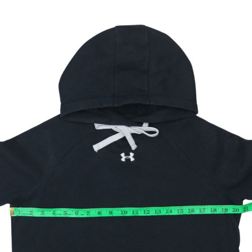 Under Armour Women's Black Pullover Hoodie Size S Loose Fit