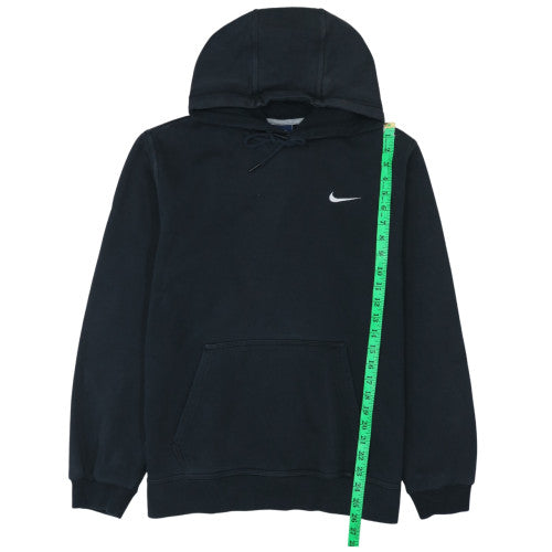 Nike Men's Black Pullover Hoodie Large Cotton Blend Fleece