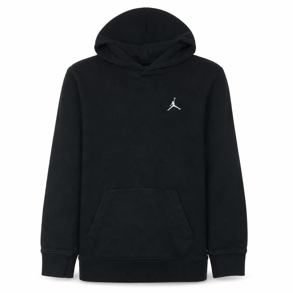 Jordan Boys Black Pullover Hoodie Sweatshirt Size 10-11 Years Fleece Logo