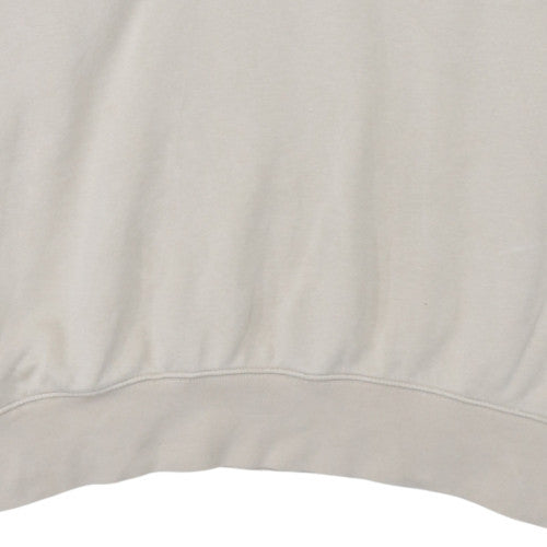 Nike Women Beige Pullover Hoodie M Hooded Logo Sweatshirt