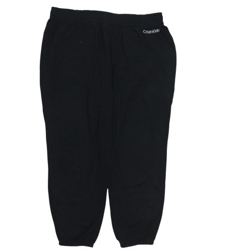 Calvin Klein Men's Black XL Jogger Trousers with Elastic Waistband