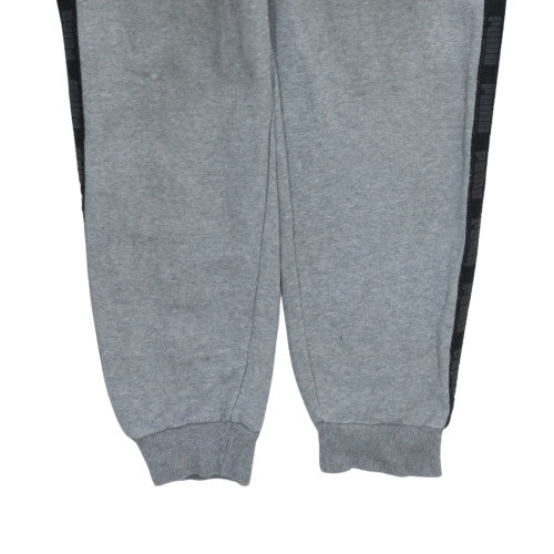 Puma Men's Grey Fleece Sweatpants L Casual Joggers