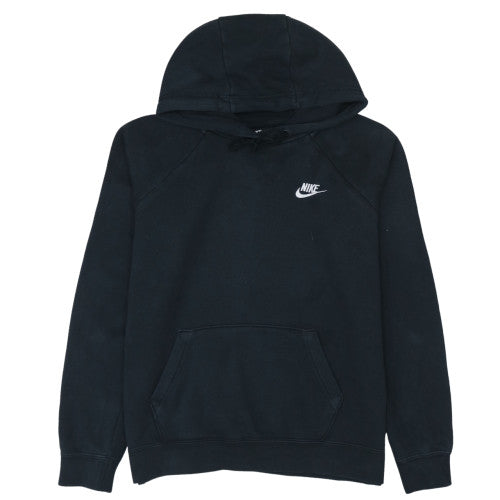 Nike Men's Black Pullover Hoodie M Regular Fleece Sportswear