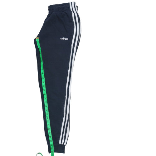 Adidas Women Blue Jogger Sweatpants Small Elastic Waist Comfort