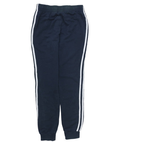 Adidas Women Blue Jogger Sweatpants Small Elastic Waist Comfort