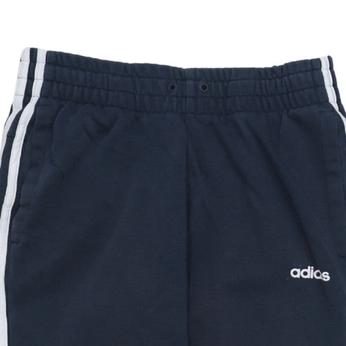 Adidas Women Blue Jogger Sweatpants Small Elastic Waist Comfort