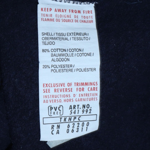 Puma Men’s Blue 2XL Crew Neck Pullover Logo Sweatshirt