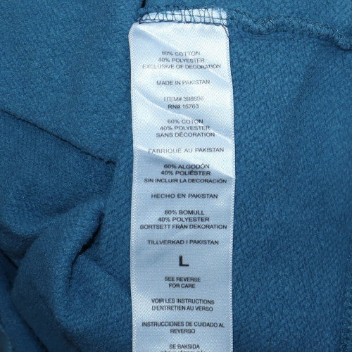 Champion Men's Blue Pullover Sweatshirt L Regular Fit Crew Neck