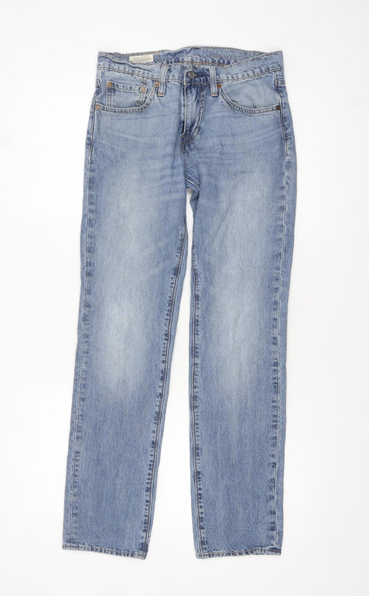 Levi's Women's Blue 511 Slim Fit Mid Rise Straight Jeans Size 10