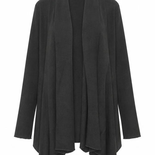 AX Paris Women Grey Lightweight Wrap Cardigan S Long Sleeve