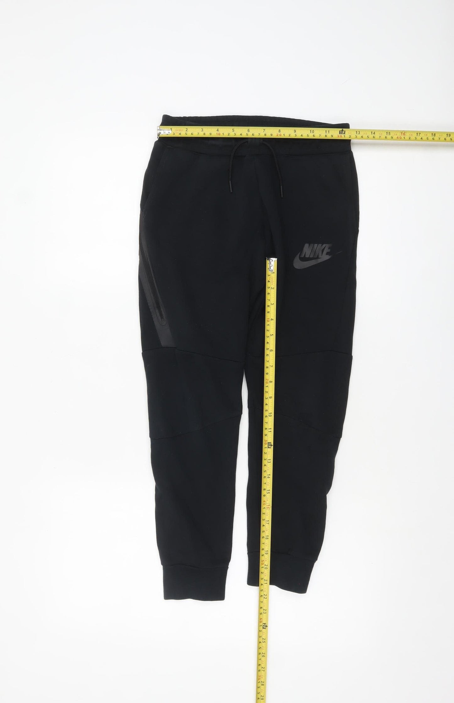 Nike Boys Black Jogger Trousers 10-12 Years Fleece Activewear Pants