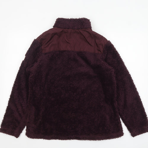 Regatta Womens Plum Fleece 1/4 Zip Pullover UK 16 Warm Winter Sweatshirt