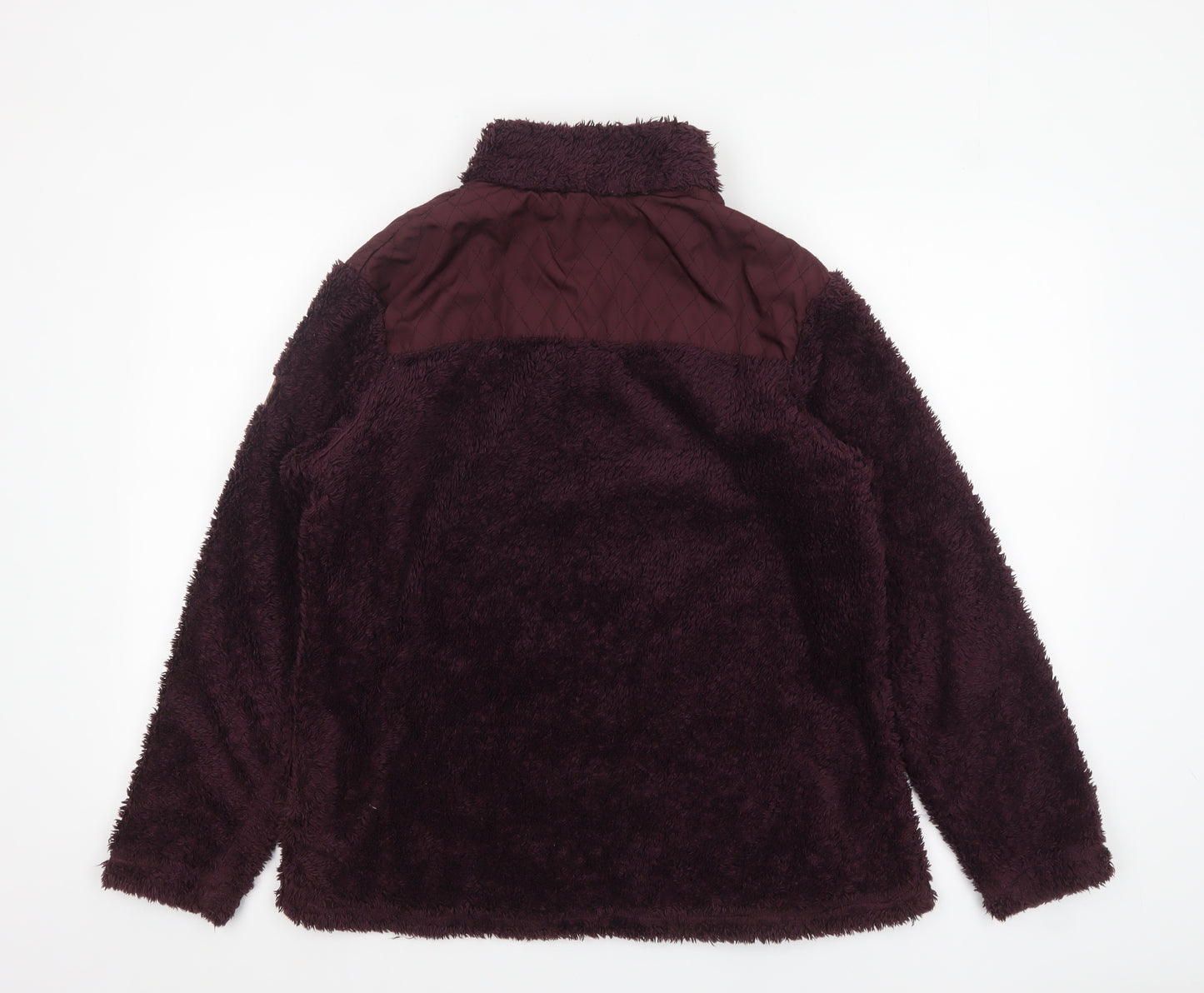 Regatta Womens Plum Fleece 1/4 Zip Pullover UK 16 Warm Winter Sweatshirt