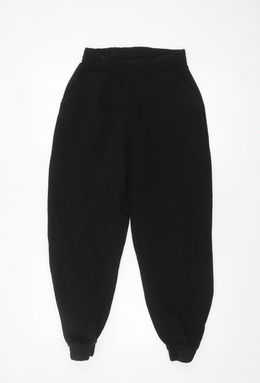 ASOS Women’s Black Fleece Jogger Trousers Size 12