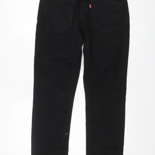 Levi’s Men’s Black Slim 511 Jeans W32 L32 Denim Cotton Blend