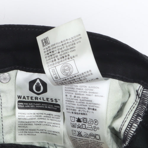 Levi’s Men’s Black Slim 511 Jeans W32 L32 Denim Cotton Blend