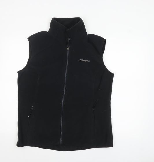 Berghaus Womens Black Fleece Bodywarmer Waistcoat Size 18