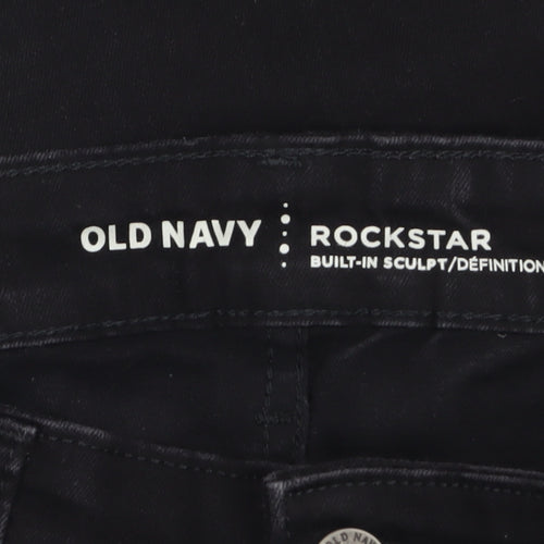 Old Navy Women’s Black Skinny Jeans Size 8 Regular Rockstar