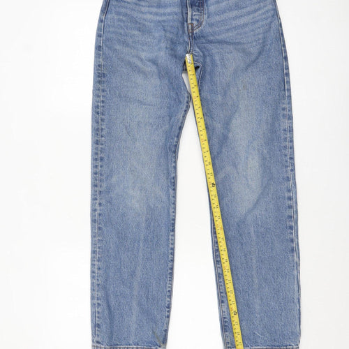 Levi's 501 Women's Blue High Rise Straight Jeans Size 4