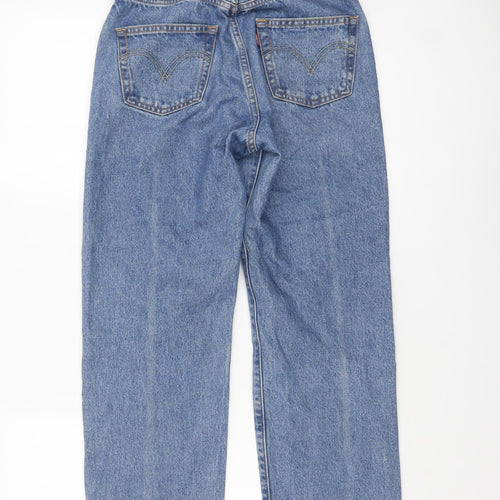 Levi's 501 Women's Blue High Rise Straight Jeans Size 4