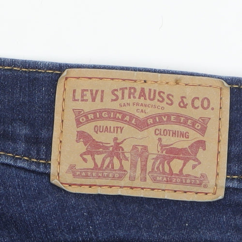 Levi's Women Blue 720 High Rise Super Skinny Stretch Jeans Size 33