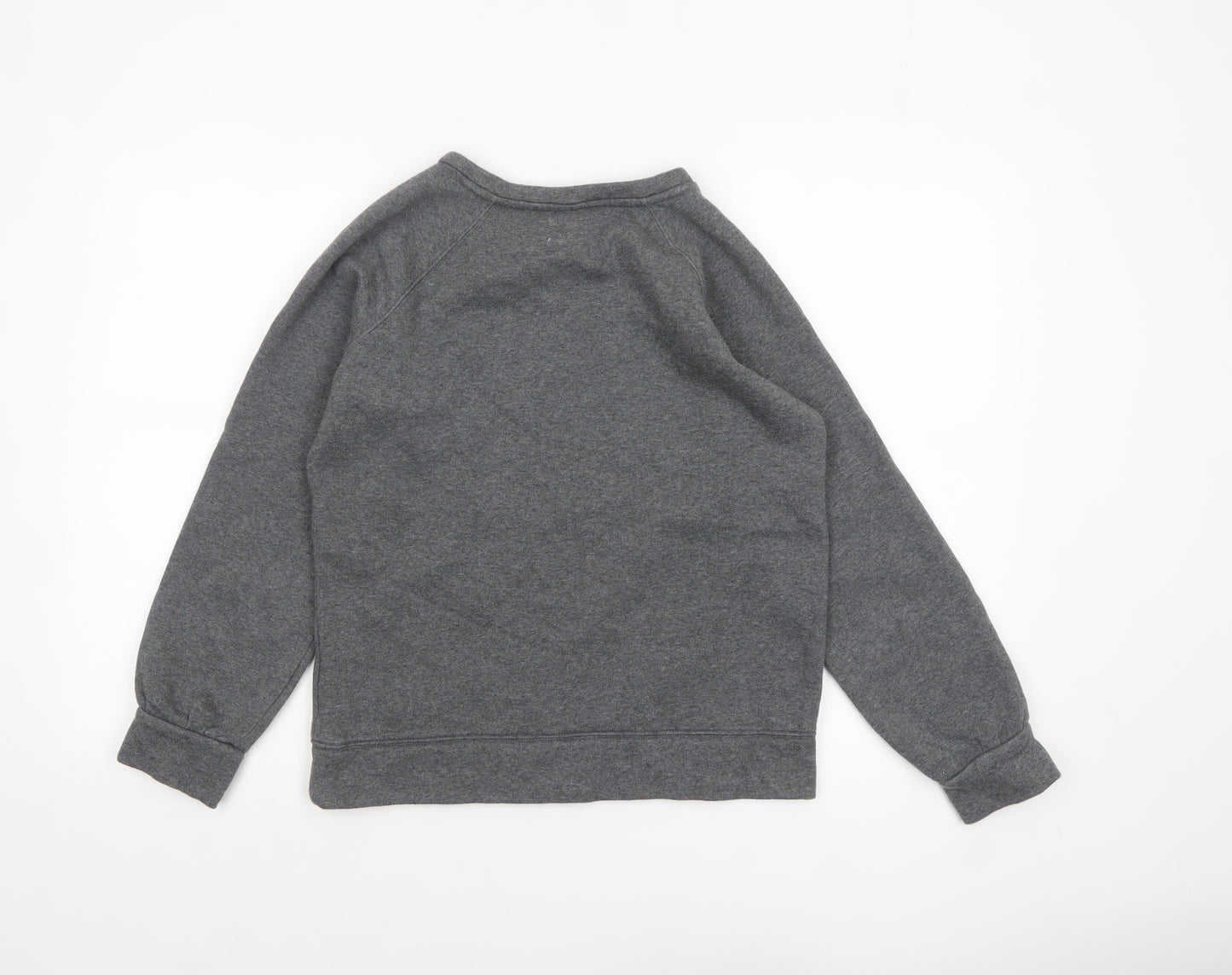GAP Kids Girls Grey Sequin Donut Sweatshirt 14 Years Pullover Fleece