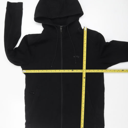 BOSS Men's Black Full Zip Hoodie Size S Regular Fit