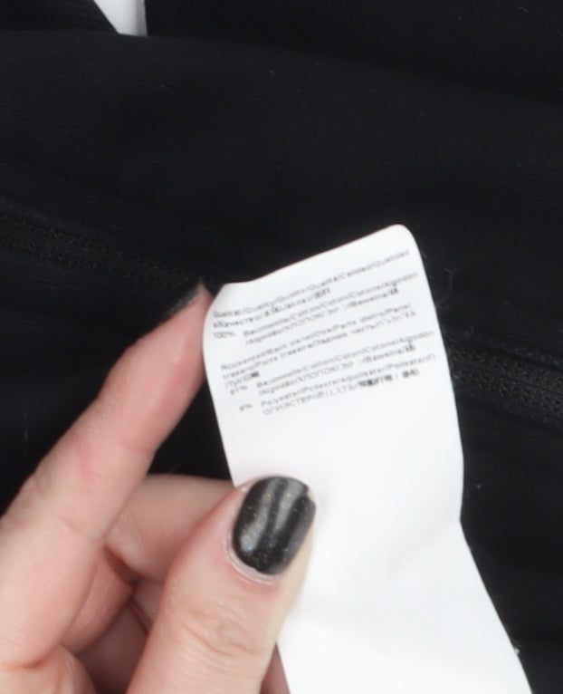 BOSS Men's Black Full Zip Hoodie Size S Regular Fit