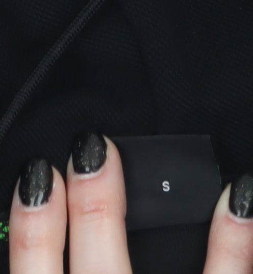 BOSS Men's Black Full Zip Hoodie Size S Regular Fit