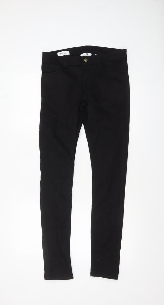 Collusion Mens Black Skinny Jeans W32 L32 Cotton Blend