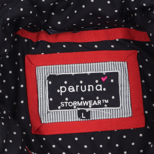 Marks and Spencer Per Una Women Black Polka Dot Puffer Waistcoat Size L