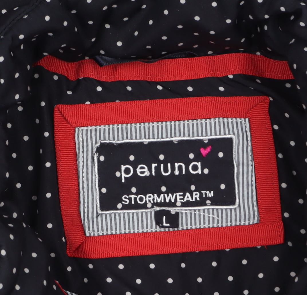 Marks and Spencer Per Una Women Black Polka Dot Puffer Waistcoat Size L