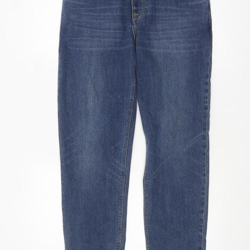 ASOS Men's Blue Slim Straight Denim Jeans 32W 36L Cotton Blend