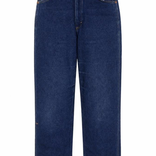 Lee Womens Blue High Rise Straight Leg Denim Jeans Size 12