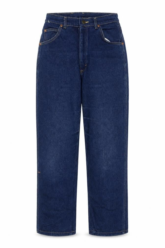 Lee Womens Blue High Rise Straight Leg Denim Jeans Size 12